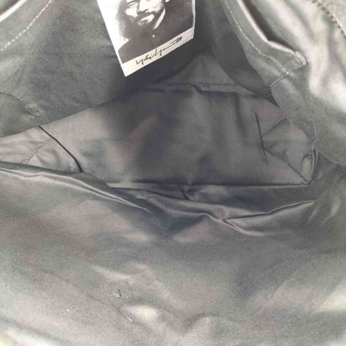 ヨウジヤマモト Yohji Yamamoto SIGNATURE LEATHER MINI TOTE BAG メンズ